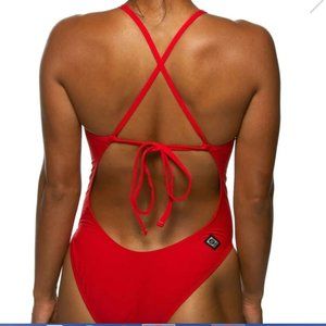 Jolyn Dayno 3 / Dayno3 Swim Onesie, Swimsuit Strawberry / Red - Size 36